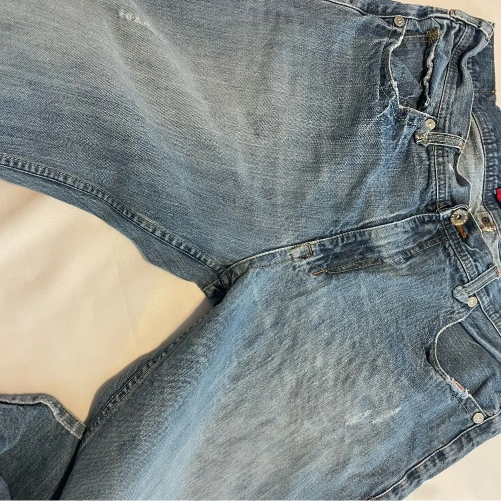 Union bay jeans distressed handcrafted Light Blue Denim